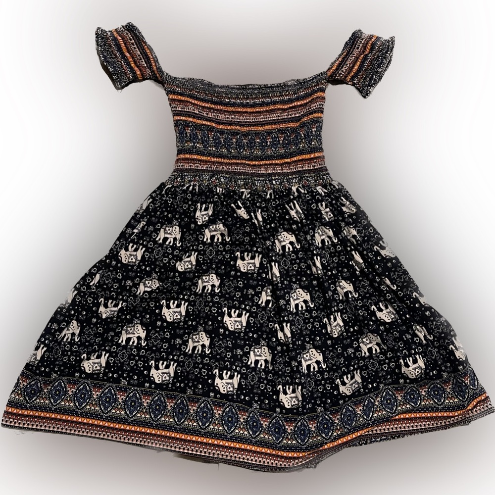 Derrick heart Off shoulder dress (L)